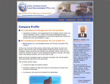 Tablet Screenshot of mgconsultancy.net